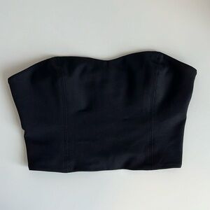 Aritzia Ten by Babaton Bewitch Crop Bustier Black 2